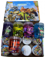 Slime Zootopia Modelos Surtidos x 12 Unds. Medida: 7 x 5.5cm aprox.