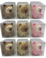 Sacapuntas de Capibara Colores Surtidos x 6 Unds.