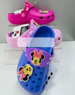 Sandalias Tipo Crocs Minnie Colores Surtidos x 36 Pares. Tallas: 24 a la 29