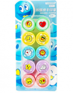 6 Set de Sellos con Diseño (1 Set Trae: 10 PCS)