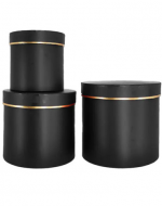 3 Set Caja de Regalo Redonda (1 Set Trae : 3 PCS)
