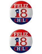 10 Set Chapa de Chile.Medida: 7.5 cm aprox.(1 Set Trae: 2 PCS)