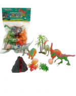 4 Set Dinosaurios (1set Trae: 7 PCS)