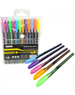 12 Set Lápiz Gel 1.0 mm Colores Surtidos (1 Set Trae: 12 PCS)