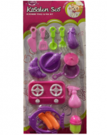 4 Set de Cocina con Accesorios (1 Set Trae :16 PCS)