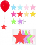 12 Set de Colgante Caritas para Decoración de Globos Colores Surtidos (1 Set Trae: 4 PCS)
