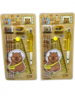 12 Set de Escolar de Capibara (1 Set Trae: 5 PCS)