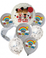 6 Set de Globos Dia del Niño.(1 Set Trae : 8 PCS)