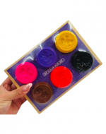 4 Set de Masa con Accesorios Colores Surtidos .(1 Set Trae: 6PCS)