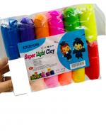 6 Set de Masa XL Colores Surtidos .(1 Set Trae: 12 PCS)