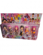 1 Set de Muñeca Guerrera K-POP (1 Set Trae: 6 PCS)