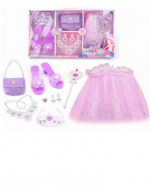 3 Set de Princesas con Accesorios(1 Set Trae:8 PCS)