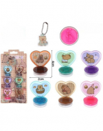 12 Set de Sellos con Diseño Capibara (1 Set Trae: 6 PCS)