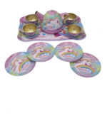 4  Set de té Unicornio.(Set Trae: 13 PCS)