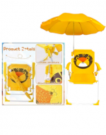 Silla Plegable para Niños con Sombrilla x 4 Unds.