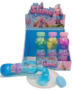 Slime Colores Surtidos x 12 Unds.Medida: 18.5 cm aprox.