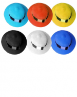 Sombrero de Dama Poliéster Colores Surtidos x 12 Unds.