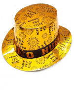 Sombrero de Cartón Dorado Año Nuevo x 6 Unds.