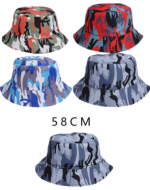 Sombrero Pescador con Diseño x 12 Unds.Medida: 58 x 6 x 11 cm aprox.