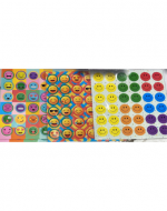 6 Set de Stickers Motivacionales de Carita (1 Set Trae 2 PCS)