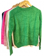 Sweater Chenille para Dama x 6 Unds. Talla: Estándar ( S a L )