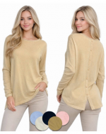 Sweater de Mujer Colores Surtidos x 12 Unds. Talla: S  /M - L / XL