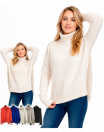 Sweater de Mujer con Flequillos Colores Surtidos x 12 Unds. Talla: S / M - L / XL