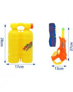 Tanques con Pistola para Agua x 4 Unds. Medida: 28 x 17 cm aprox.