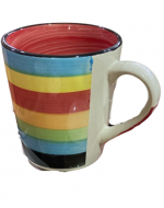 Taza de Cerámica Color Único x 12 Unds.Medida:14 x 10 cm aprox.