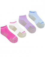 Tobillera Mujer Cobre Bamboo Interior con Toalla x 12 Pares. Talla: 35 - 39
