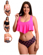 Traje Baño de Dos Piezas para Dama x 12 Unds.Talla: 38 - 40 - 42 - 44