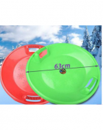Trineo Infantil de Plástico Colores Surtidos x 4 Unds.Medida: 63 cm aprox.