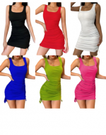 Vestido de Dama Colores Surtidos  x 4 Unds. Talla: Única