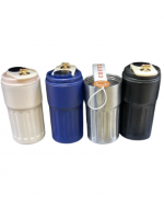 Vaso Térmico con Sensor 600 ML x 4 Unds.Medida : 15 x 8 cm aprox