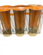 6 Set de Vasos de Vidrio 250 ML  (1 Set  Trae 6 PCS)