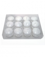 6 Set de Velas Navideñas Blancas. (1 Set Trae 12 PCS)