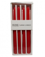 6 Set de Velas Navideñas Rojas. (1 Set Trae 4 PCS)