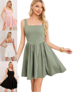 Vestido de Mujer Colores Surtidos x 12 Unds.Talla: S  - M- L