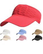 Visera de Dama Colores Surtidos x 12 Unds