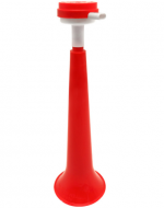 Vuvuzela Tricolor Doble Fiestas Patrias x 12 Unds.Medida: 35 cm aprox