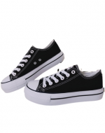 Zapatilla Mujer de Lona Color Único x 12 Pares: Talla: 35 al 40