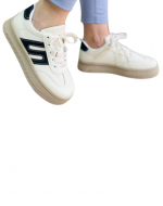 Zapatilla de Mujer Eco Cuero x 12 Pares :Talla: 36 al 40