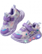 Zapatillas con Luz para Niñas Color Único x 12 Pares. Talla: 26 al 30