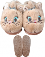 Pantufla Gatitos Colores Surtidos x 24 Pares. Tallas: 36 - 41