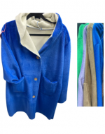 Abrigo Largo de Dama Colores Surtidos x 3 Unds. Tallas: Estandar