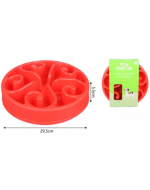Plato Come Lento para Mascotas Colores Surtidos x 10 Unds. Medida: 30 cm aprox.