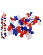 Collar Hawaiano Fiestas Patrias x 12 Unds. Medidas: Estándar