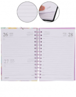 Agenda 2027 A6 Modelos Surtidos x 6 Unds. Medida: 15.5 x 10.5 cm aprox.