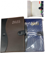 Agenda 2025 Colores Surtidos x 6 Unds. Medida: 22 x 18 cm aprox.