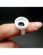 6 Set de Anillo para Pegamento de Pestañas (1 Set Trae 20 PCS)